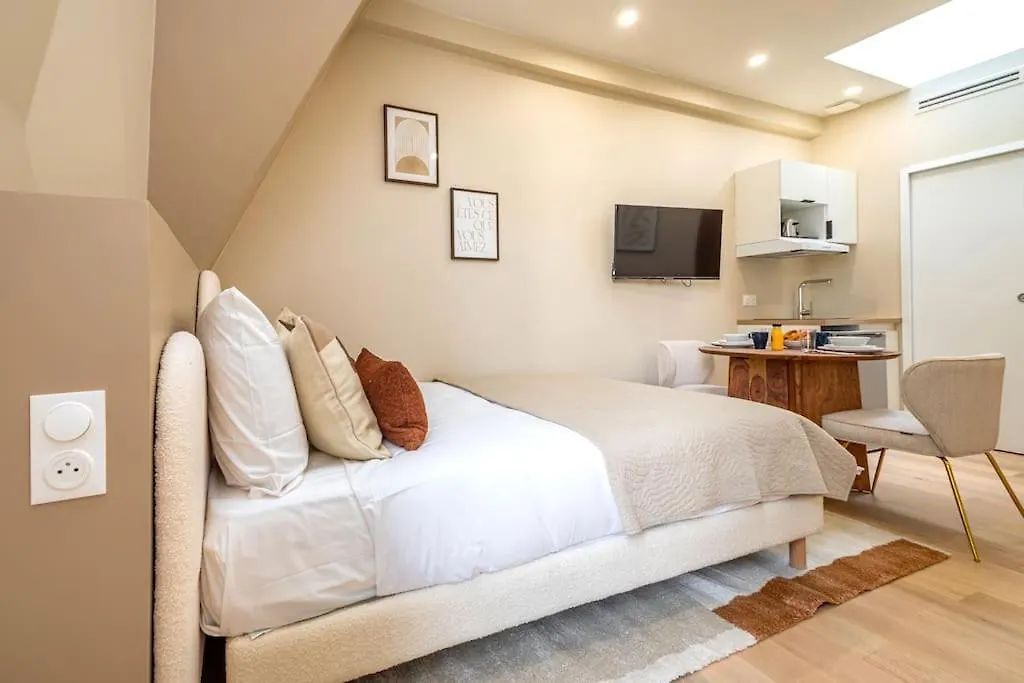 شقة Studio Quartier Wagram Pereire باريس